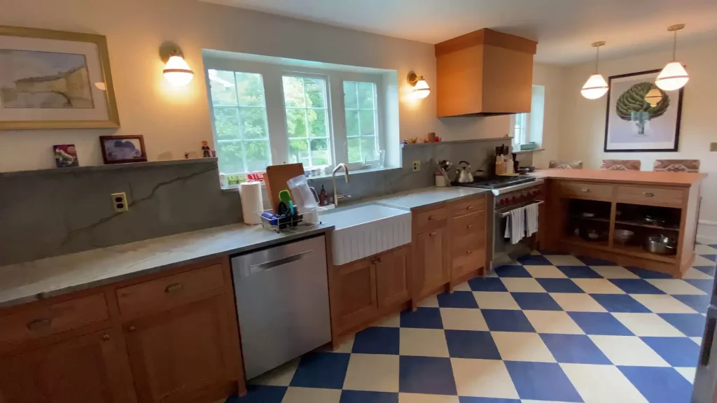 Luxury kitchen remodel in historic North Buffalo home by Stately Kitchen and Bath.