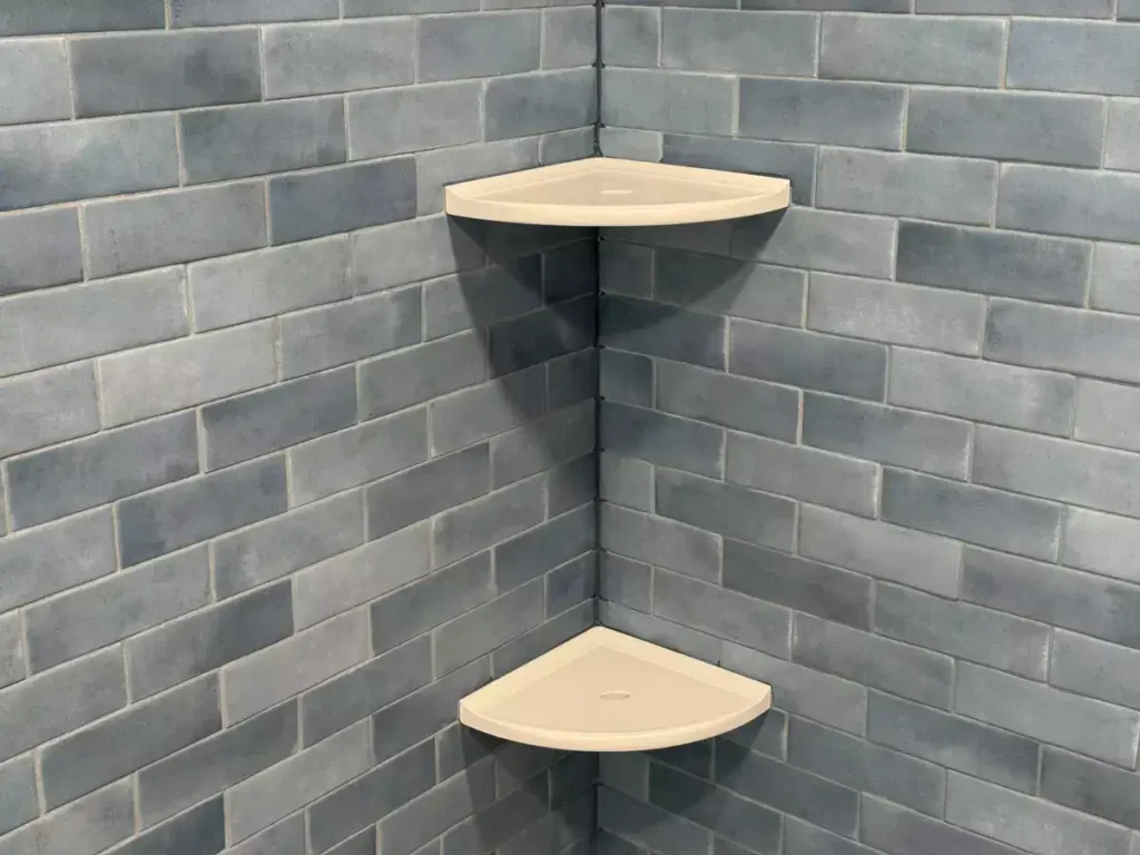 Precision tile and shelf.