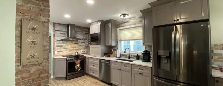 Custom kitchen by Stately Kitchen and Bath in South Buffalo, NY.