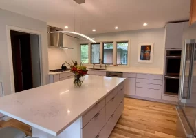 Modern kitchen remodel by Stately Kitchen and Bath in Buffalo, NY.